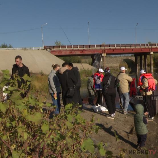 Субботник на воде: в Павлодаре эковолонтёры почистили Усолку